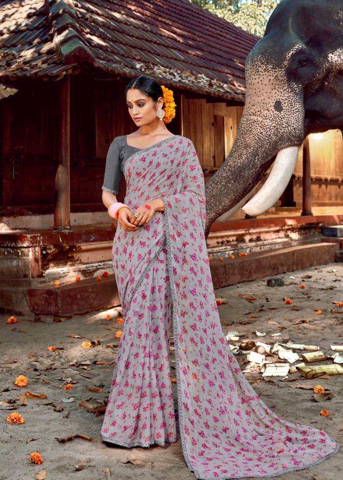 Kashvi Nirali Fancy Latest Fancy Designer Heavy Regular Casual Wear Chiffon Printed Sarees Collection
