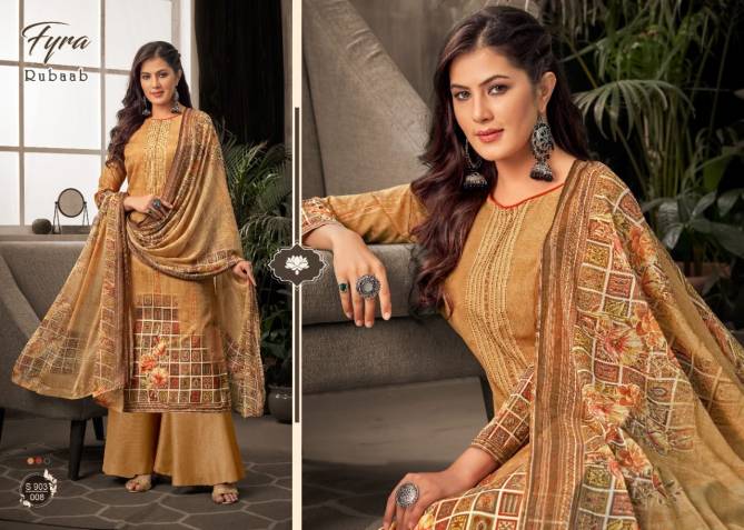 Fyra Rubaab 2 Pure Cotton Casual Wear Printed Designer Dress Material Collection
