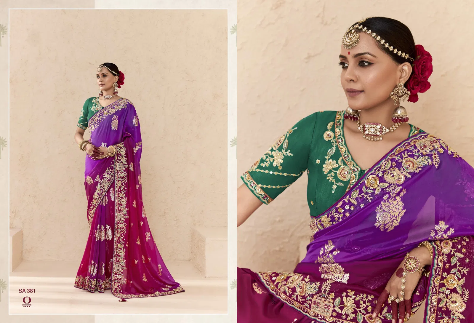 Shehnai By Kimora Fancy Fabric Occasion Wear Saree Suppliers In India