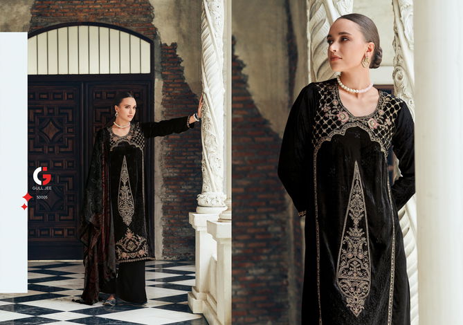 Alfaz By Gull Jee Winter Wear Viscose Velvet Salwar Kameez Wholesale Online