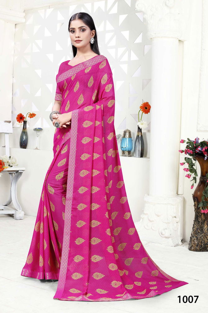  Tasvi Latest Fancy Designer Daily Wear Georgette Saree Collection