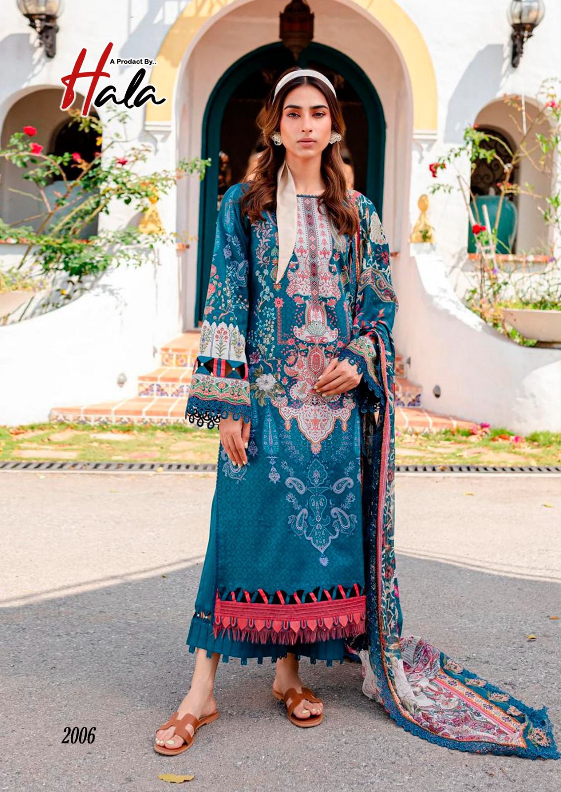 Rang Rasiya Vol 2 By Hala Cotton Printed Pakistani Dress Material Suppliers In India