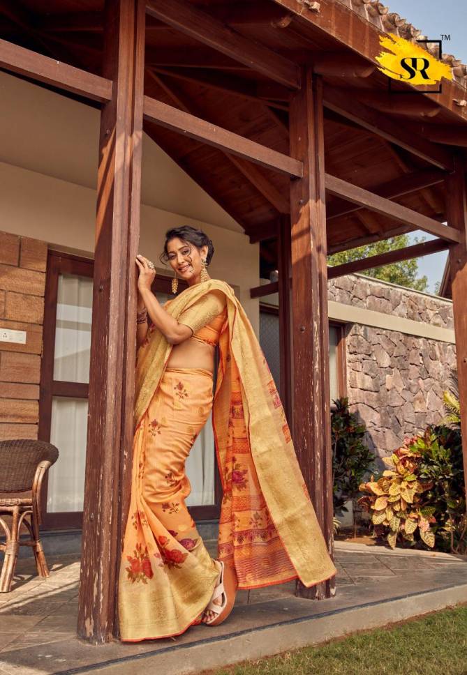Sr Vasudha Latest Designer Rich Look Jacquard Casual Wear Wedding Wear Saree Collection 