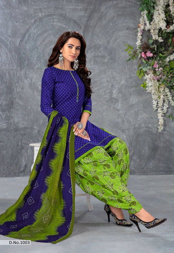 Meenaxi Sanskruti 1 Latest Printed Cotton Regular Wear Ready Made Salwar Suit Collection