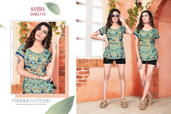 Aleeza Vol-3 Designer Party Wear Reyon Printed Top Collection