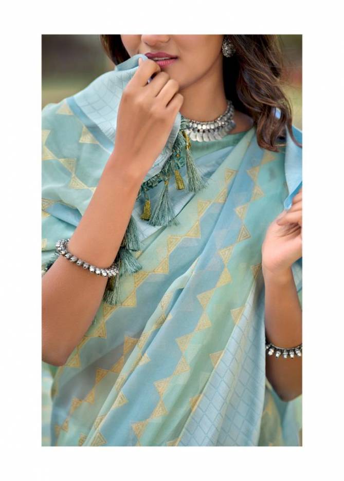 Kashvi Shlok New Designer Ethnic Wear Georgette Latest Saree Collection