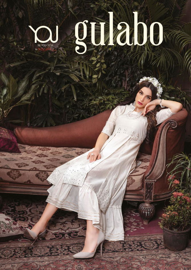 You Gulabo Latest Fancy Designer Festive Party Wear Heavy  Elegant Kurti Collection
