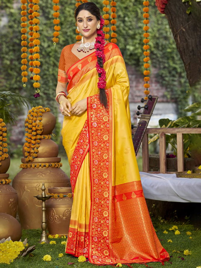 Pratima Silk By Bunawat Silk Wedding Wear Sarees Orders In India