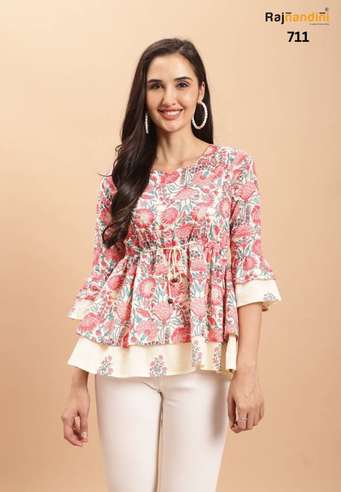 Nayra By Rajnandini Pure Cotton Ladies Top Catalog