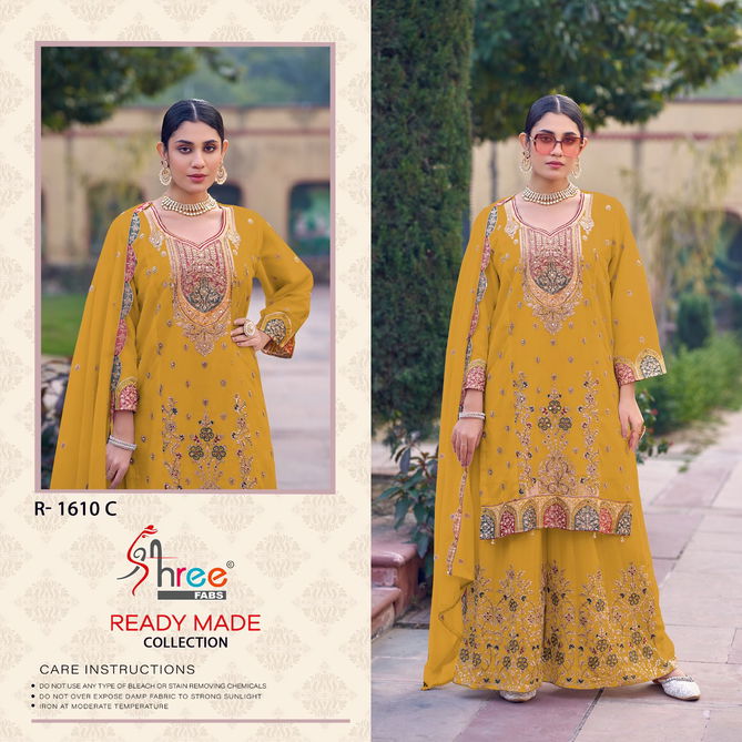 R 1610 By Shree Fabs Readymade Suits Wholesale Market In Surat