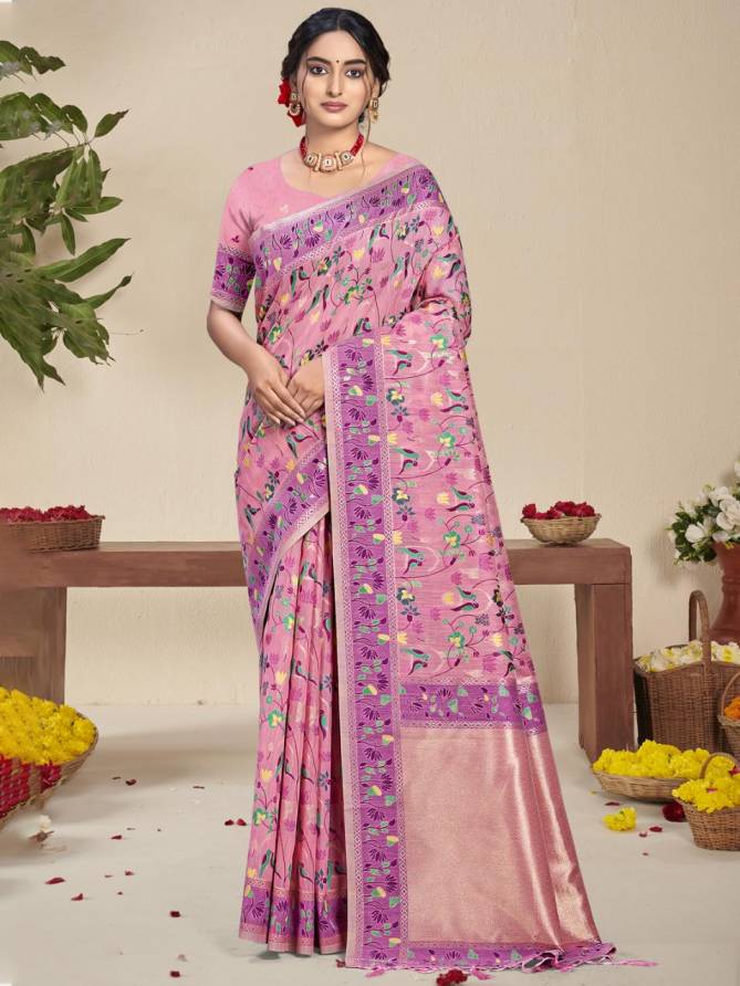 Swarnprabha By Bunawat Cotton Silk Designer Wedding Saree Suppliers In India
