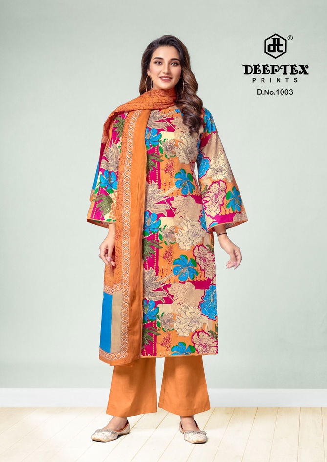 Aalia Afreen Vol 1 By Deeptex Printed Cotton Dress Material Orders In India