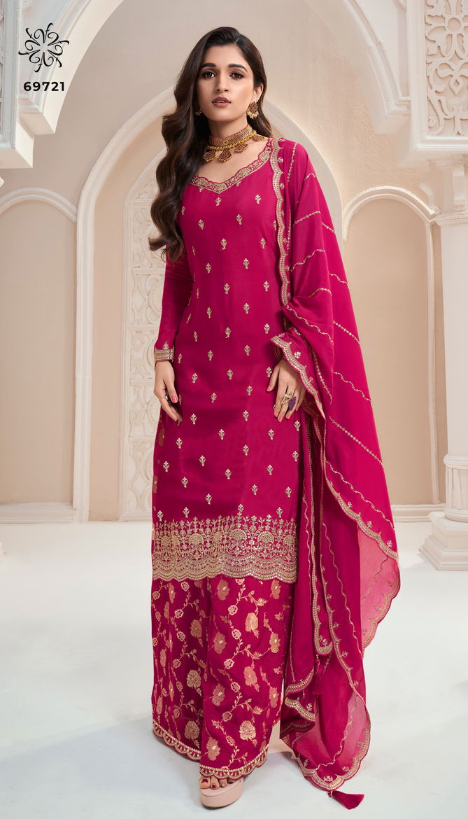 Banno By Vinay Kuleesh Chinon Wedding Wear Salwar Kameez Wholesale Online