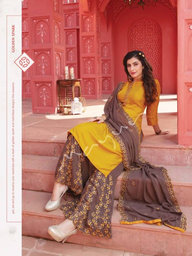 Mayur Shringaar Heavy Designer Wedding Wear Rayon Silk Sequence Ready Made Collection