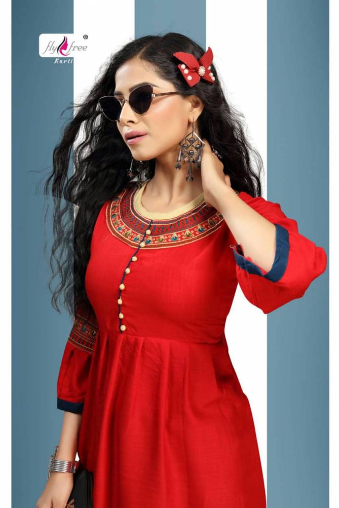 Fly Free Iconic Latest Designer Fancy Western Casual Wear Ladies Top Collection
