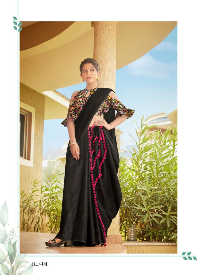 Shreyans Rpid Fire Designer Fancy Look Casual And Function Wear Saree Collection  