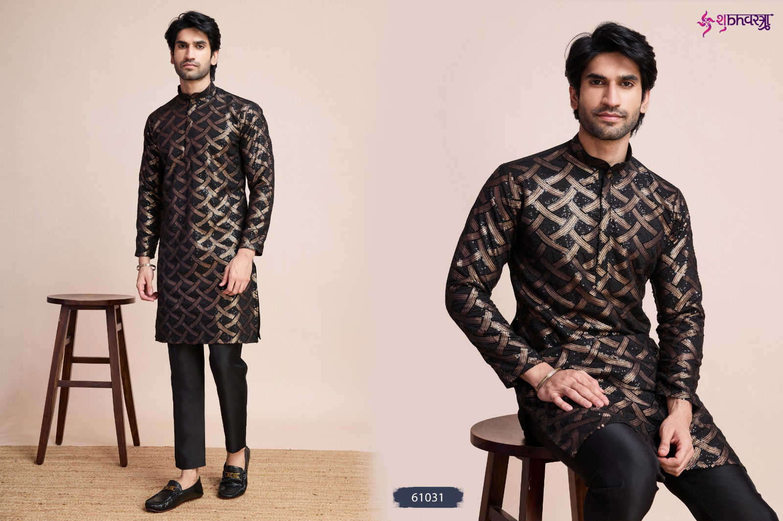 Mens Tradition By Shubhvastra Silk Embroidered Kurta Orders In India