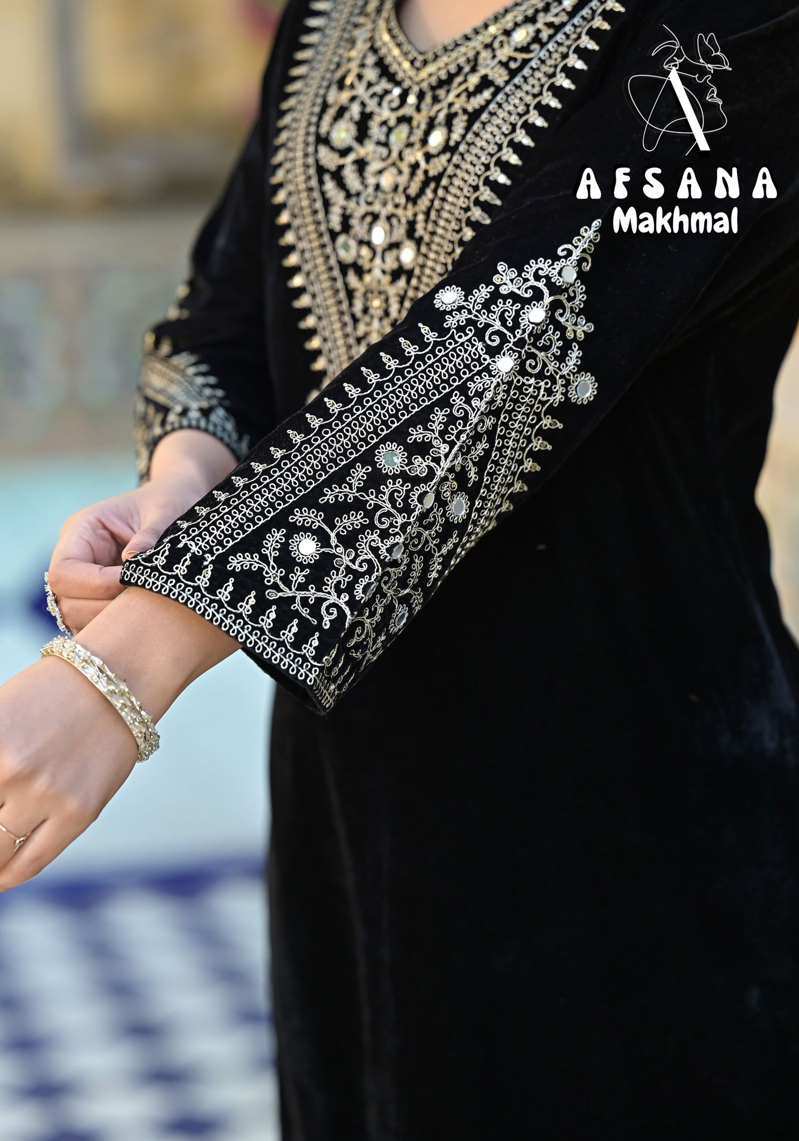 Makhmal By Afsana Velvet Embroidery Readymade Suits Suppliers In India