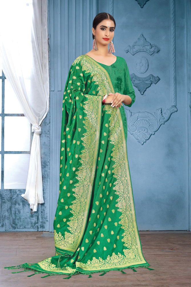 Sangam Silk Banarasi Dupatta 2 Collection Fabric And Beautiful Design Border
