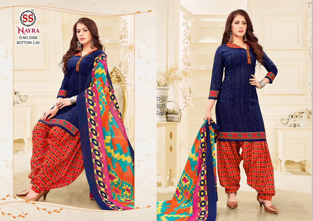 Nayra 3 Latest Designer casual Regular Wear Printed Pure Cotton Collection
