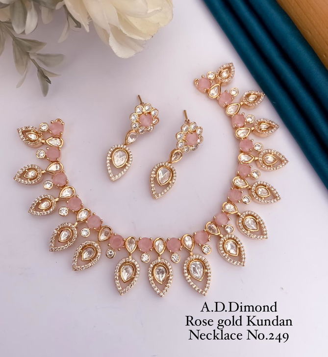 AD Diamond Wholesale Kundan Necklace Manufacturers