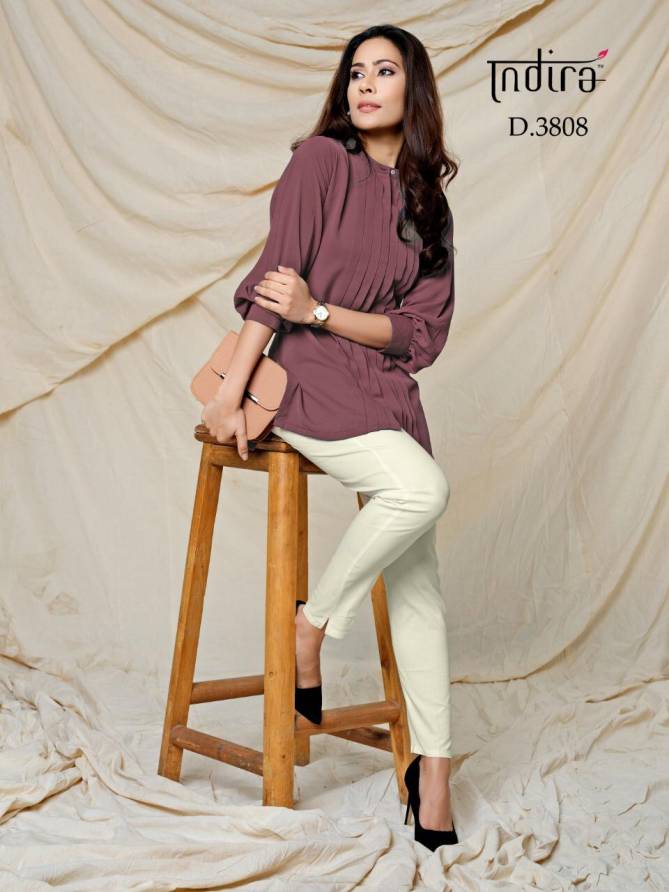 Indira Forever-2 Latest Stylish Two Piece Collection Of casual Ladies Top With Formal Pant 