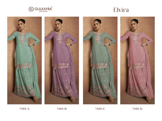 Elvira By Gulkayra Chinon Readymade Suits Orders In India