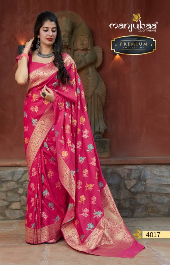 Manjubaa Premium Nx Fancy Designer Festive Wear Soft Silk Latest Saree Collection
    