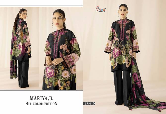 Maria B Hit Color Printed Cotton Pakistani Suits Catalog
