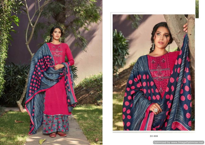 Sohni By Zulfat Pure Pashmina Dress Material Wholesale Online