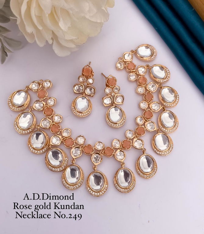 AD Diamond Wholesale Kundan Necklace Manufacturers