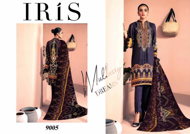 Iris 9 Latest Fancy Designer Casual Wear Cotton Karachi Dress Materials Collection

