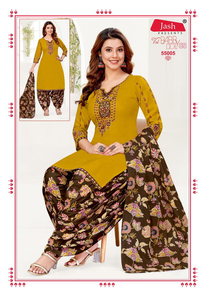 Baby Doll Vol 55 By Jash Cotton Dress Material Wholsale Price In Surat