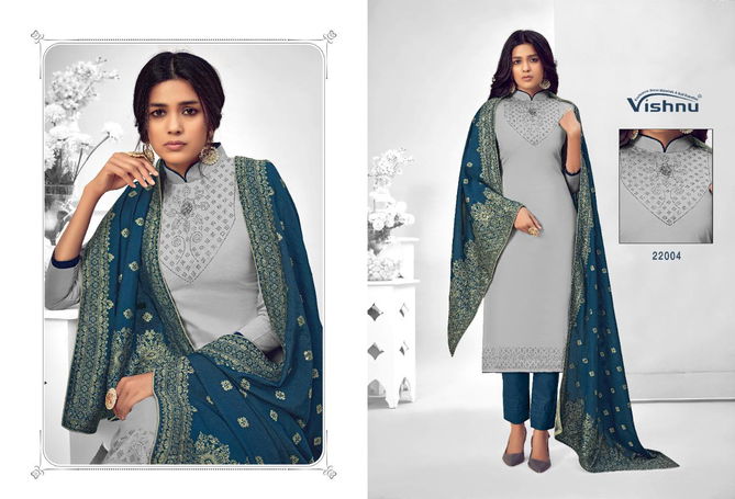 VISHNU NAJNI VOL-2 latest fancy Festive Wear Modal silk With Swarovski Work Heavy Salwar Suit Collection