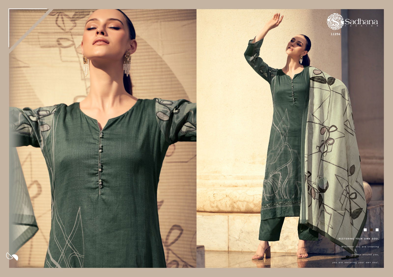 Zayan By Sadhana Jam Cotton Digital Printed Dress Material Exporters In India