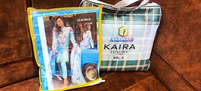Kf Kaira Luxury Lawn Karachi Latest Fancy Party Wear Pure Lawn print Dress Materials Collection