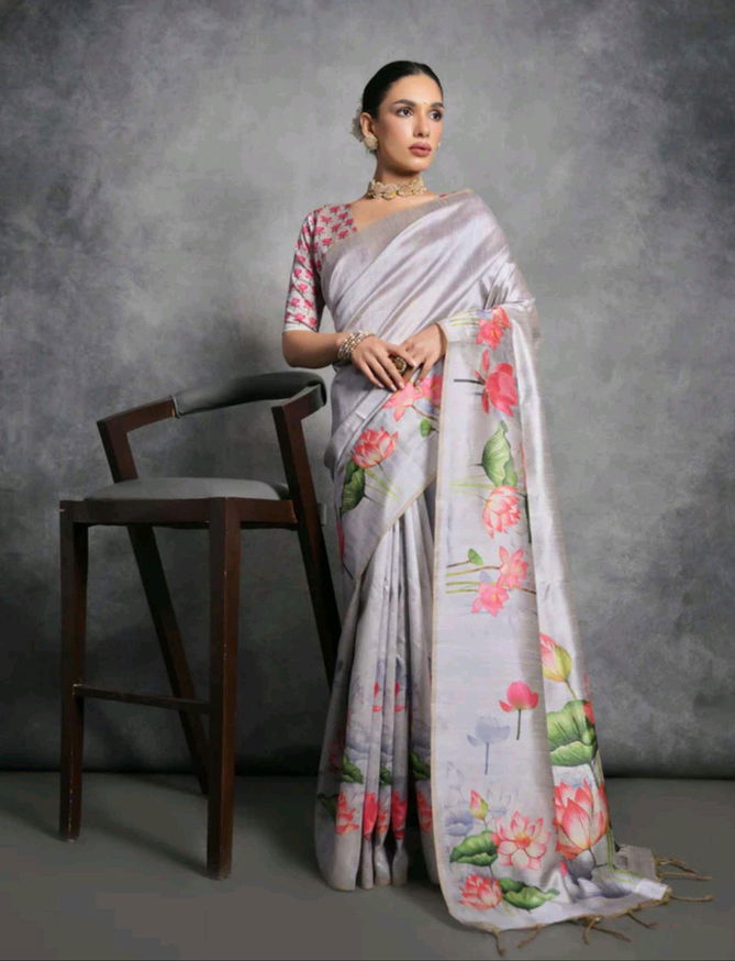 Kamal Bagh By Rajyog Tusser Silk Saree Wholesalers In Delhi