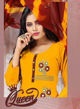 Mirayaa Queen Latest Designer Daily Wear Ready Made Embroidered Plazzo Suit Collection With Nazneen Dupatta 