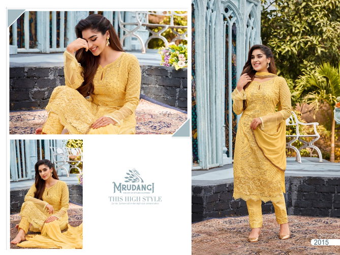 Mrudangi Kashish 2014 Series Heavy Festive Wear Georgette Designer Salwar Kameez