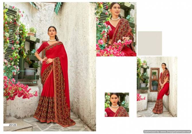 Bharat 12 Casual Wear Renial Printed Designer Latest Fancy Saree Collection
