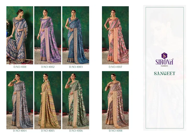 Sangeet By Sirona Velvet Tusser Silk Sarees Wholesale Shop In Surat