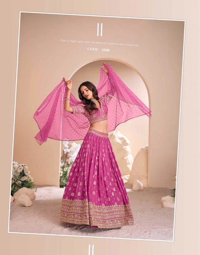 Swayamwar By Sayuri Viscose Jacquard Silk Lehenga Choli Surat Wholesale Market