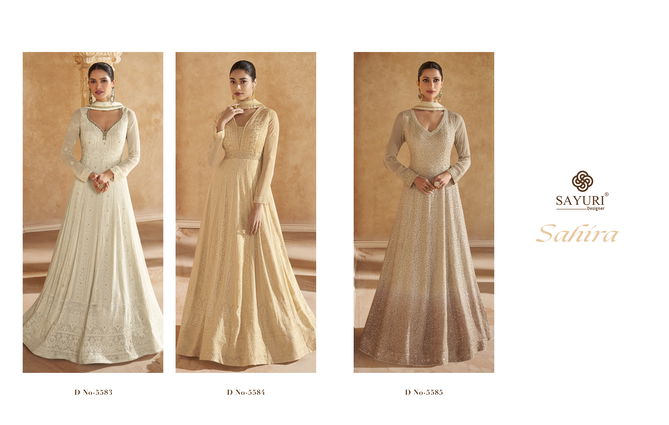 Sahira By Sayuri Designer Georgette Readymade Suits Orders In India