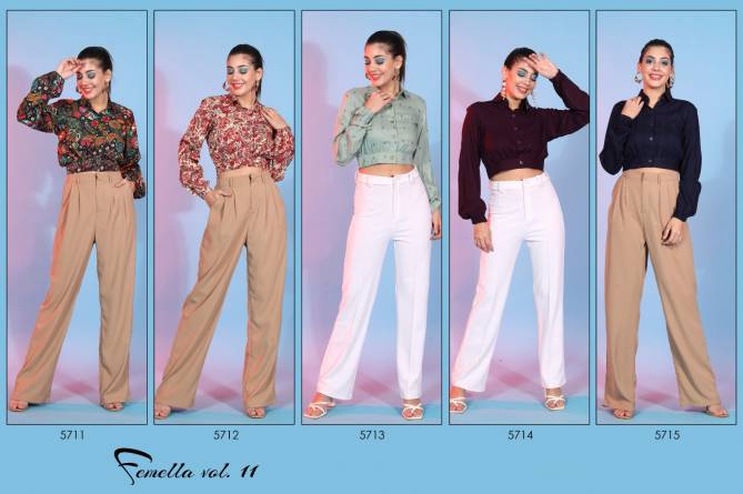 Shubhvastra Femella Vol 11 Western Wear Ladies Top Catalog