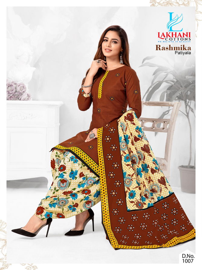 Lakhani Rashmika Patiyala 1 Latest fancy Designer casual Wear Readymade Salwar Suit Collection
