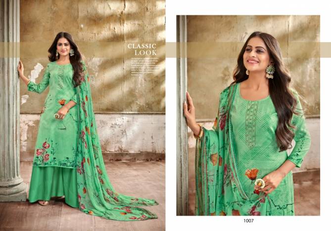 SWEETY VEERA Latest Designer Heavy Fancy Festive Wear Cambric Cotton With Swarovski Diamond Work Heavy salwar Suit Collection