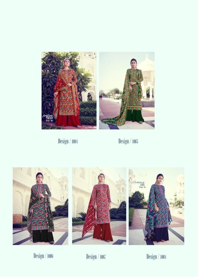 Silky 2 Latest Designer Printed Pashmina Jacquard Ready Made Salwar Suit Collection 