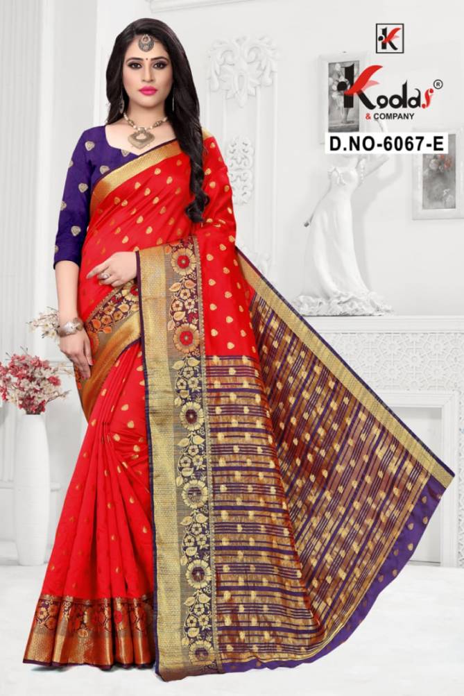 Chahek 6067 Heavy Designer Silk Festive Wear Saree Collection

