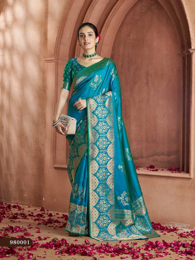 Savitri Vol 2 By Rajpath Banarasi Silk Wholesale Saree Suppliers In Mumbai