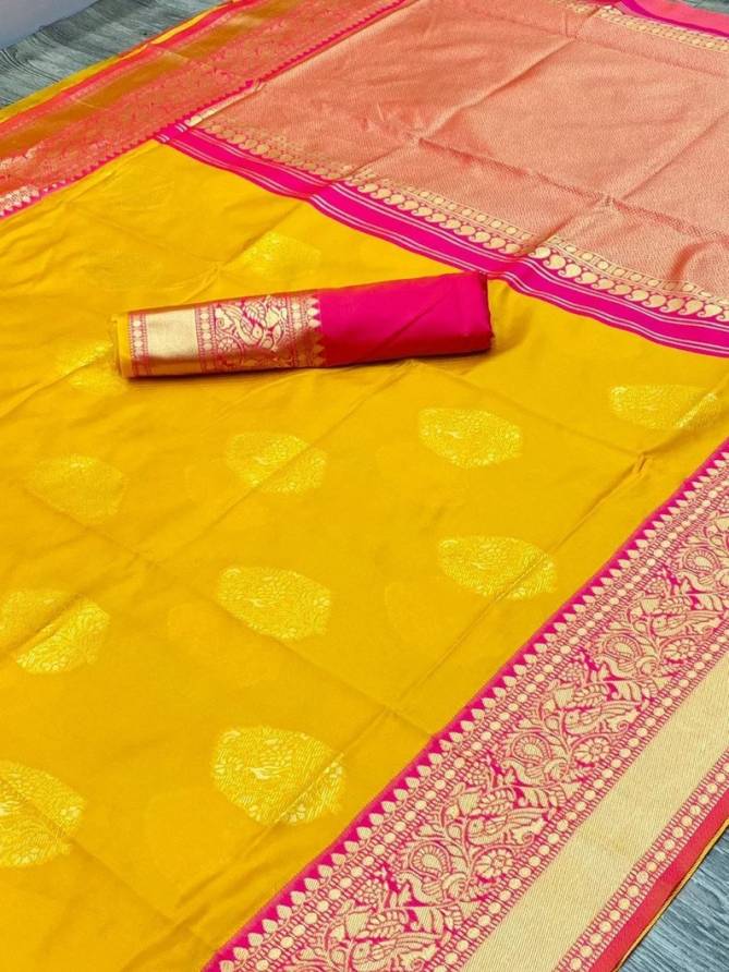 Mf 1040 Maa Amar Fashion Soft Lichi Silk Saree Wholesale Price In Surat